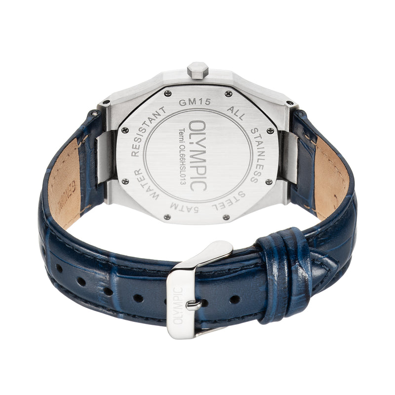 Olympic Terni Blauw Heren Horloge 2002-OL66HSL013-zoom-