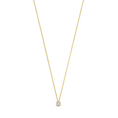 Beloro Jewels Monte Napoleone Stella 9 Karat Gold Necklace BO340044