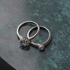 Parte Di Me Cento Luci Rosia 925 Sterling Silver Ring PDM33011-60