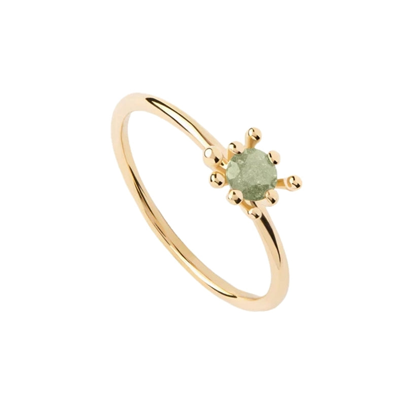 P D Paola Color 925 Sterling Silver Ring with Gold Plating AN01-C91-16-zoom-