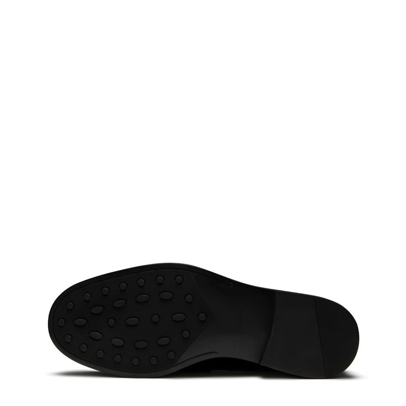 Isabel Bernard Vendôme Blandine Croco Zwarte Kalfsleren Loafers IB51015-201-38-zoom-
