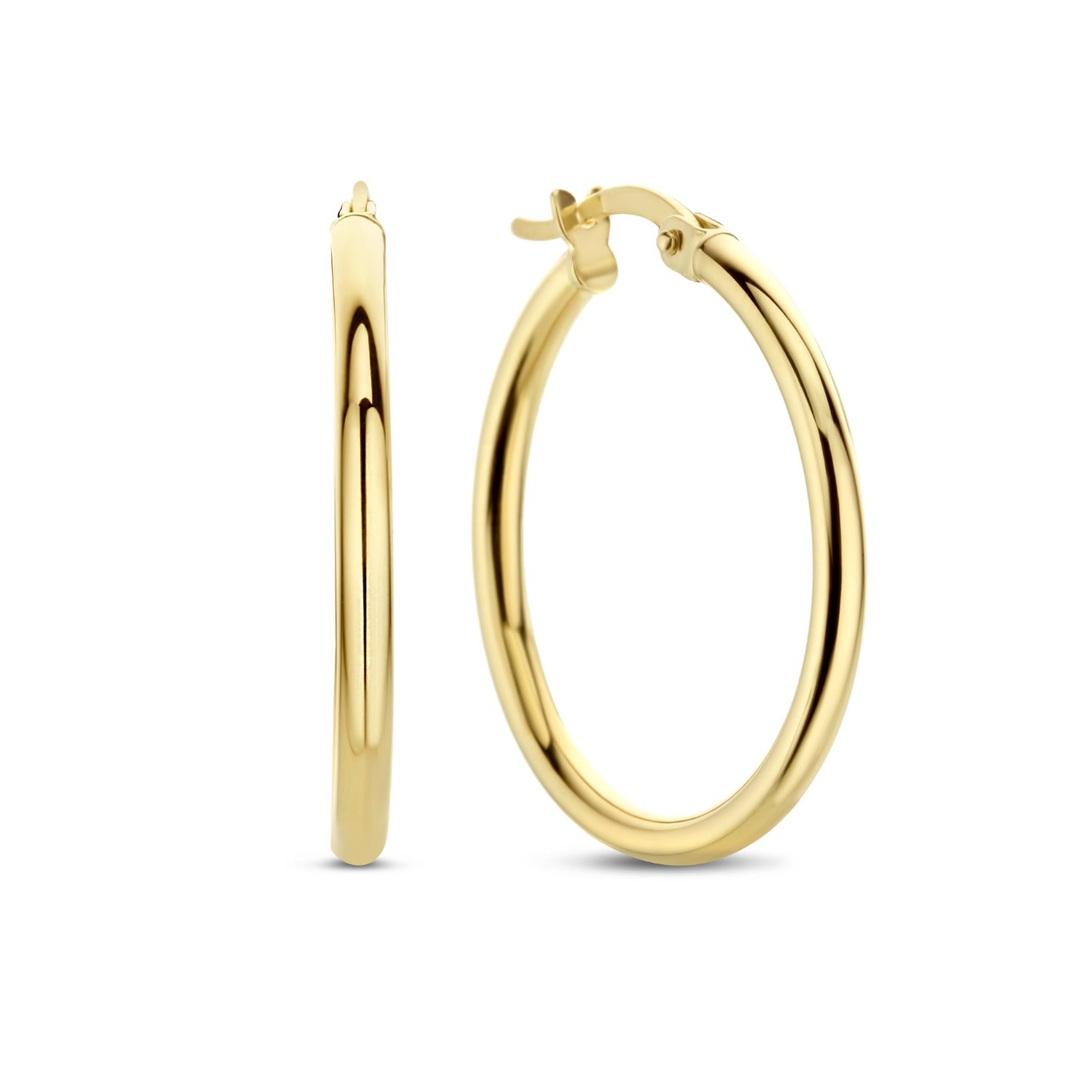 Beloro Jewels Regalo d'Amore 9 karat gold earring set with knot BO90037