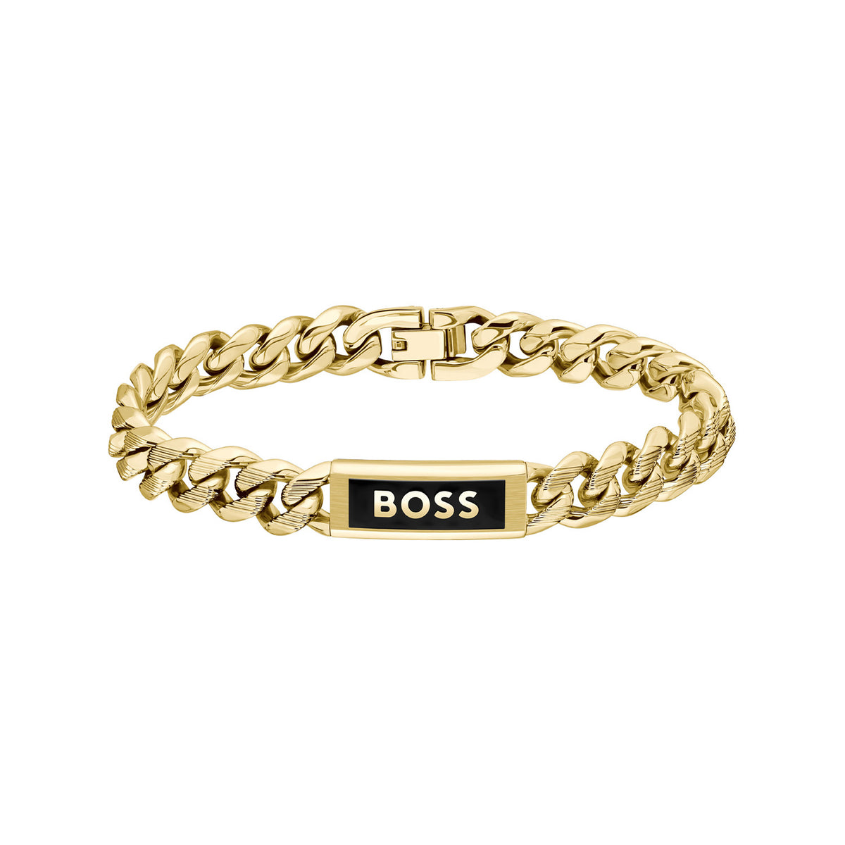 Hugo Boss Kassy Emblem Gold Coloured Bracelet HBJ1580680M