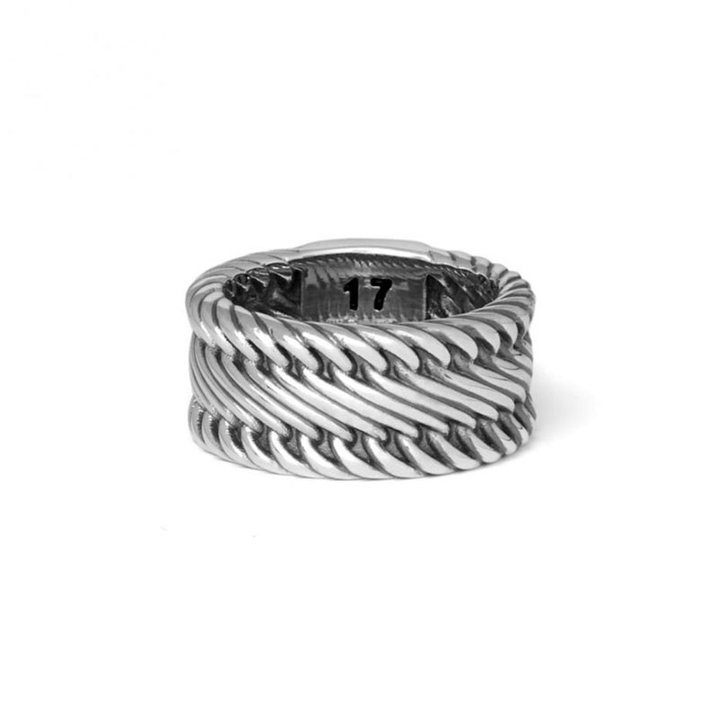 Buddha to Buddha Edwin Small Silver Ring 812 (maat 16)-zoom-