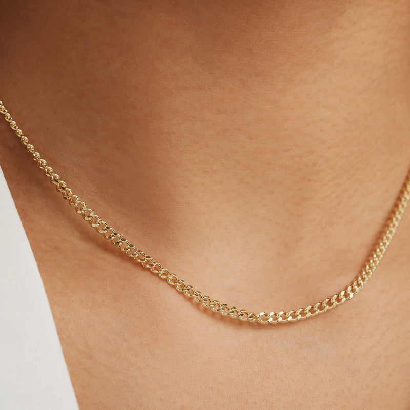 Isabel Bernard Aidee Julee 14 Karaat Gouden Schakelketting IB340111-zoom-