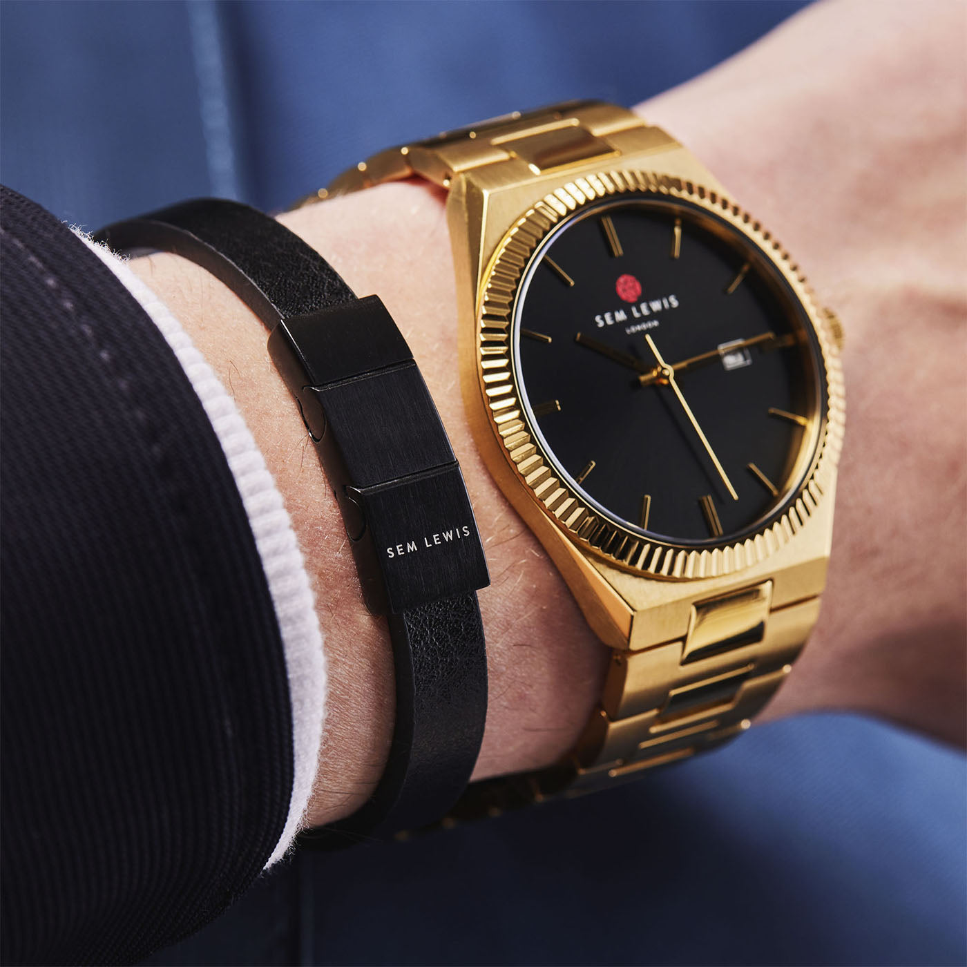 Sem Lewis Bakerloo Bakerstreet Armband SL210022 (Lengte: 21.00 cm)