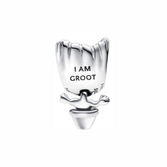 Pandora Marvel 925 Sterling Silver Baby Groot Charm 792554C01
