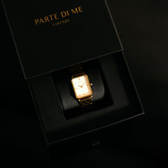 Parte Di Me Orologio Rechthoekig Women'sWatch Gold-coloured and Silver-coloured PDM09008
