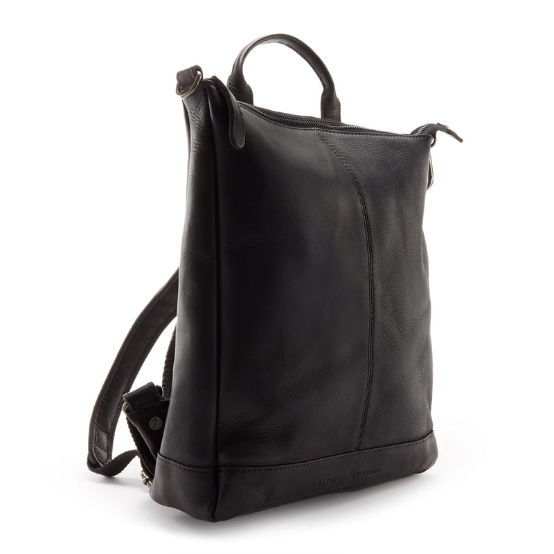 The Chesterfield Brand Saar Black Leather Backpack C58.026100-zoom-