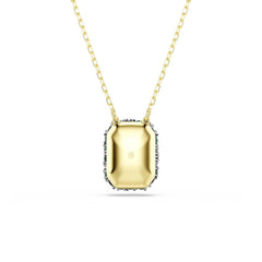 Swarovski Sublima Glam Gold-Tone Necklace with Green Pendant 5752884