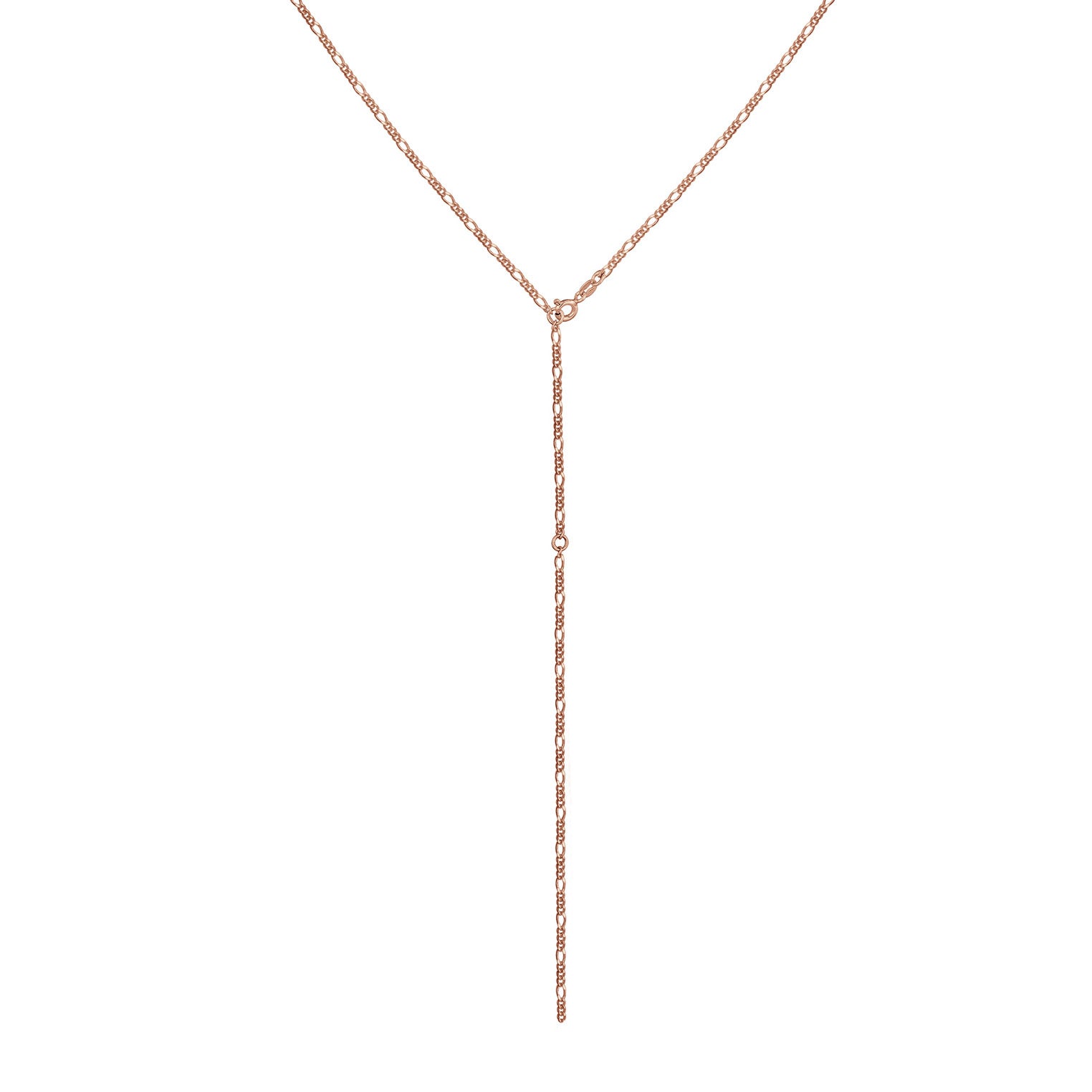 Elli 925 Sterling Silver Y Chain Necklace 2004-BF-0007737-001
