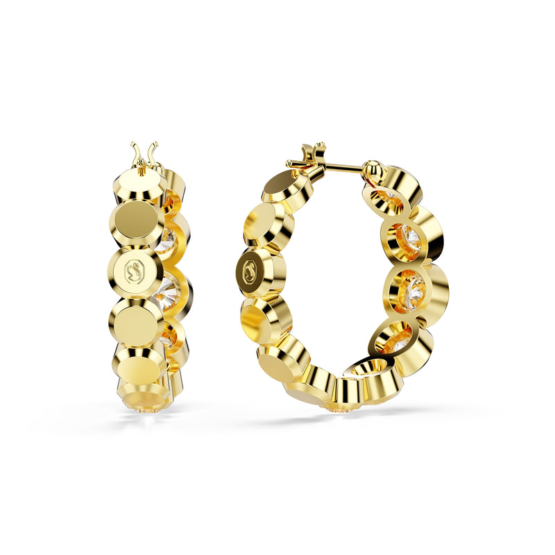 Swarovski Imber Gold Coloured Ear studs 5711483-zoom-