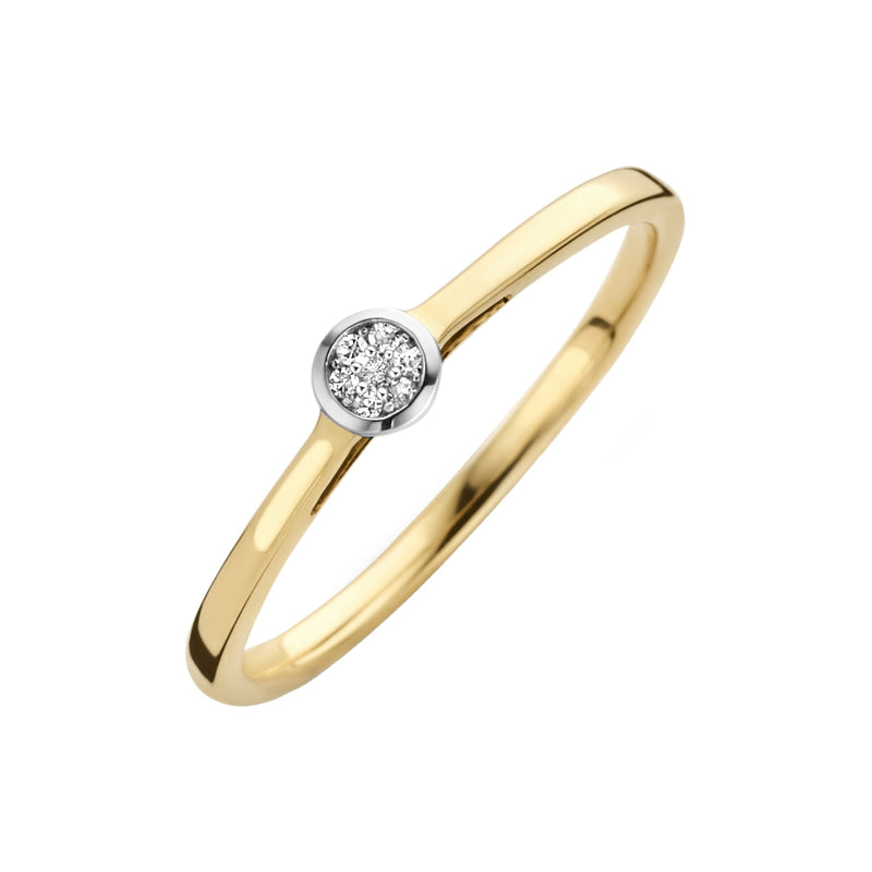 Blush Diamonds 14k Gouden Ring Met Diamant 1653BDI/56-zoom-