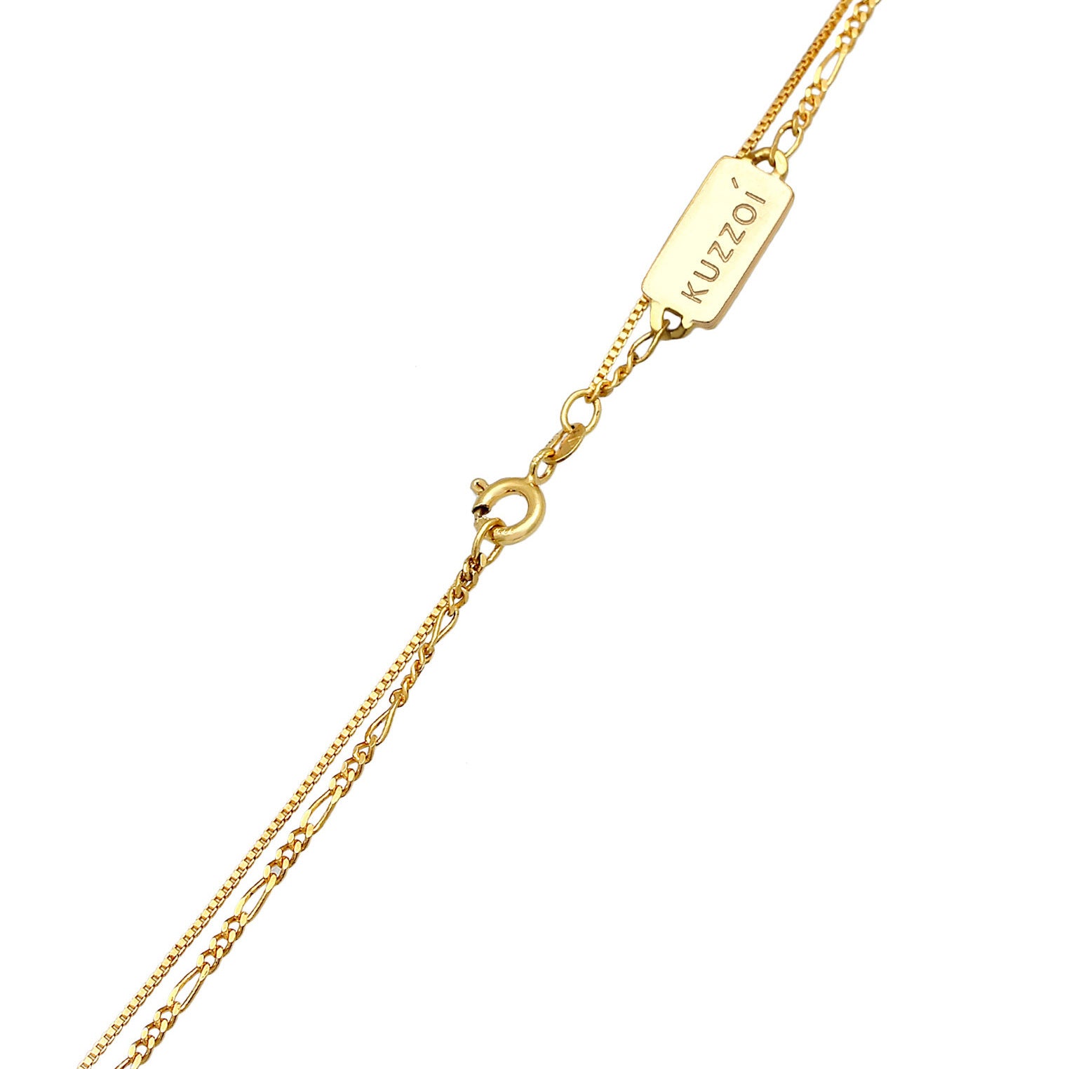 Kuzzoí 925 Sterling Silver Layered 2004-BF-0007838-001