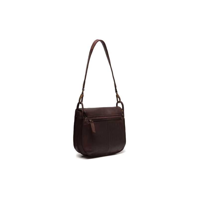 The Chesterfield Brand Wax Pull Up Sumatra Brown Shoulder Bag C48.124001-zoom-