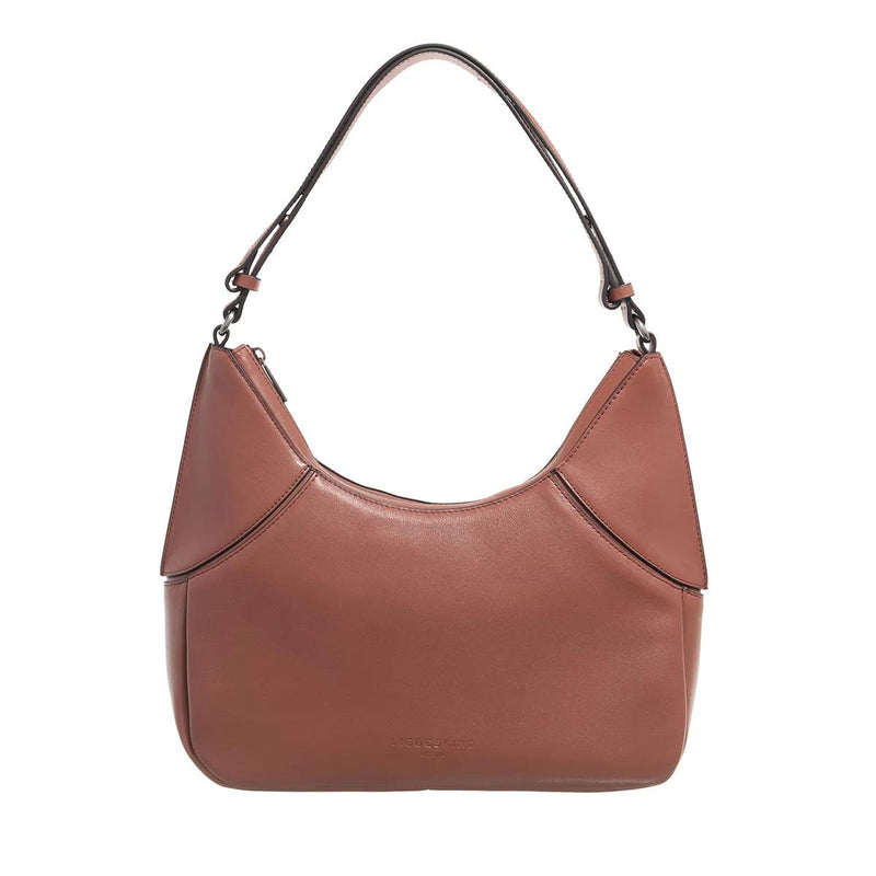 Liebeskind Berlin Lilly Brown Leather Hobo bag 2001-A0566411-zoom-