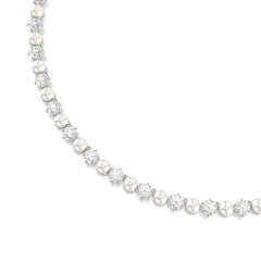 Swarovski Matrix Silver Coloured Necklace 5689623