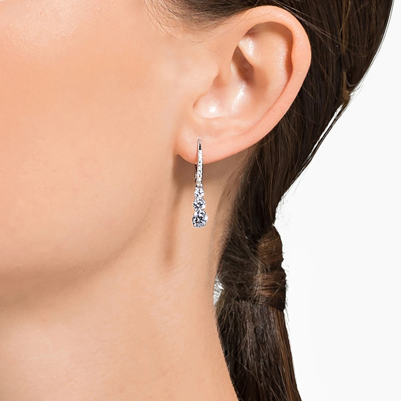 Swarovski Attract Silver Ear Stud 5416155