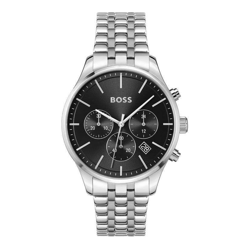 Hugo Boss AVERY Zwart Heren Horloge 2002-HB1514157-zoom-