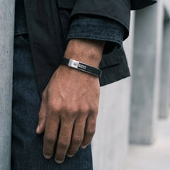 G-Star Mtrx Black Leather Bracelet GSJ.105.03