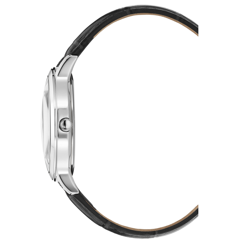 Jacques Du Manoir Genesis Gents Silver Pattern Men's Watch JWG04801-zoom-