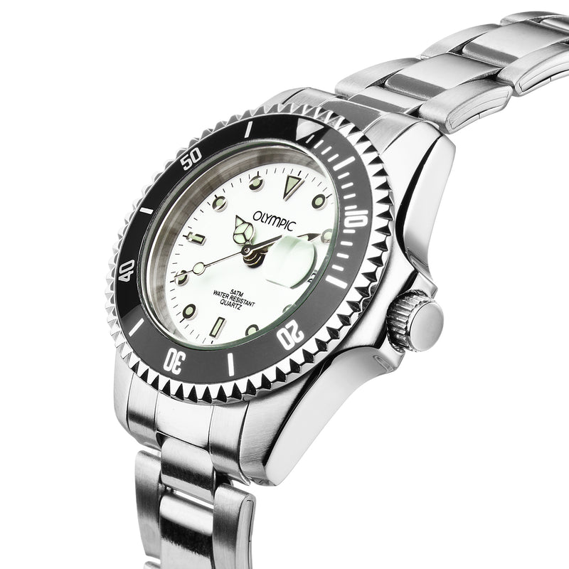 Olympic Wit Dames Horloge 2002-OL89DSS012-zoom-