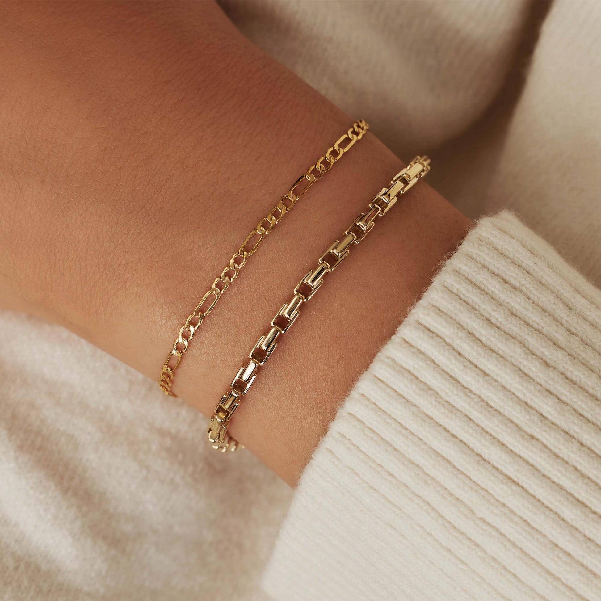 Isabel Bernard Aidee Gigi 14 Carat Golden Bracelet IB320086