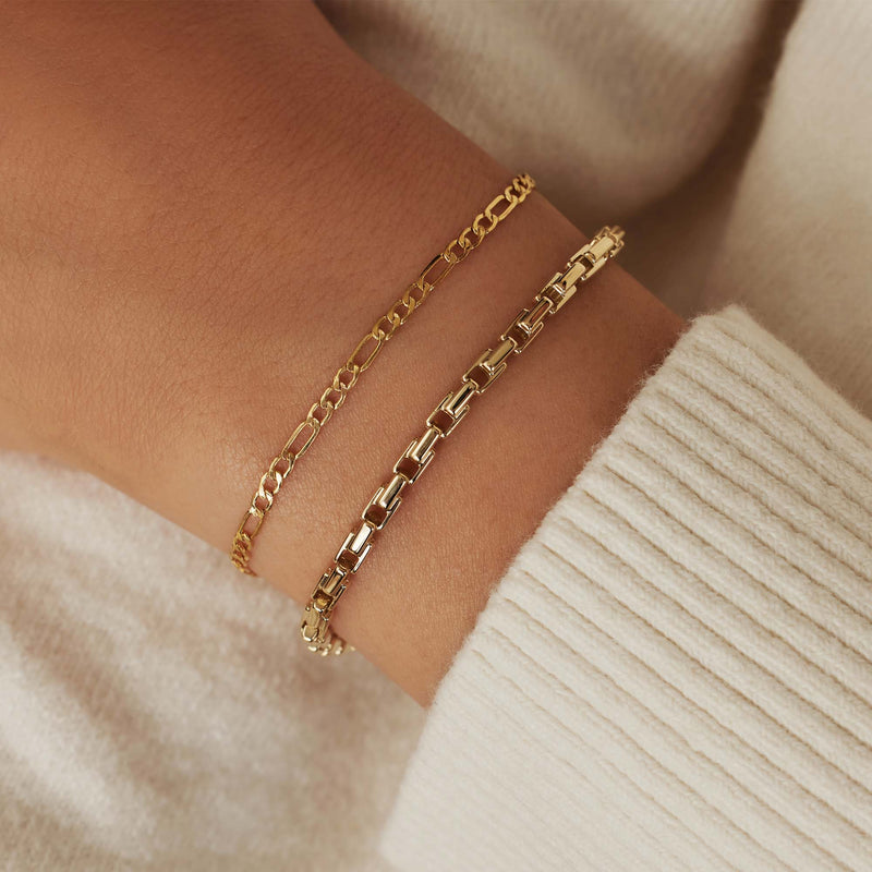 Isabel Bernard Aidee Gigi 14 Karaat Gouden Armband IB320086-zoom-