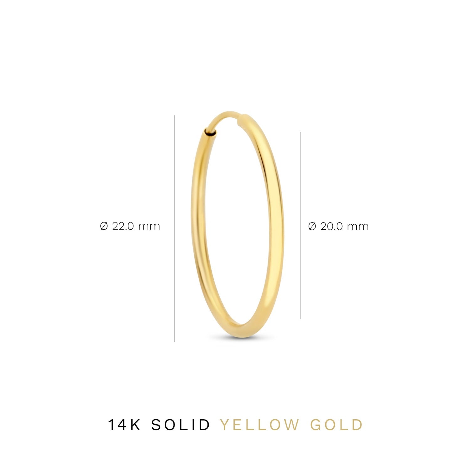 Isabel Bernard Cadeau d'Isabel 14 Carat Golden Earrings set IB90075