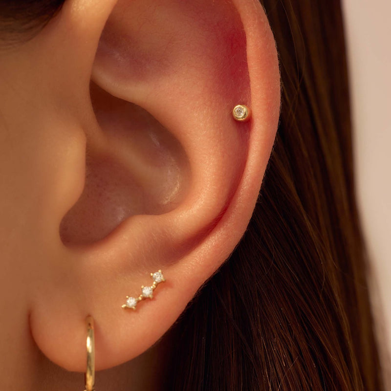 Beloro Jewels Navigli Isidora 9 karaat piercing BO370009-zoom-