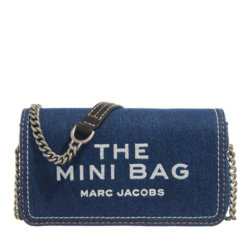 Marc Jacobs The Mini Bag Blue Denim Crossbody Bag 2001-A0347184-zoom-
