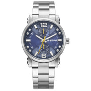 G-STAR Rovic Zilverkleurig Stalen Herenhorloge GSW.509.05