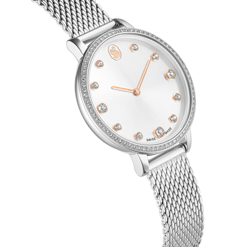 Swarovski Clarica Silver Coloured Women's Watch 5740971-zoom-