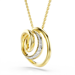Swarovski Hyperbola Gold Plated Necklace 5740410