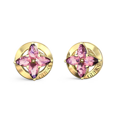 Guess Secret Garden Gold-coloured Earrings JUBE06040JWYGPKT-U