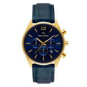 Mats Meier Grand Cornier Chrono Blauw Horloge MM00123