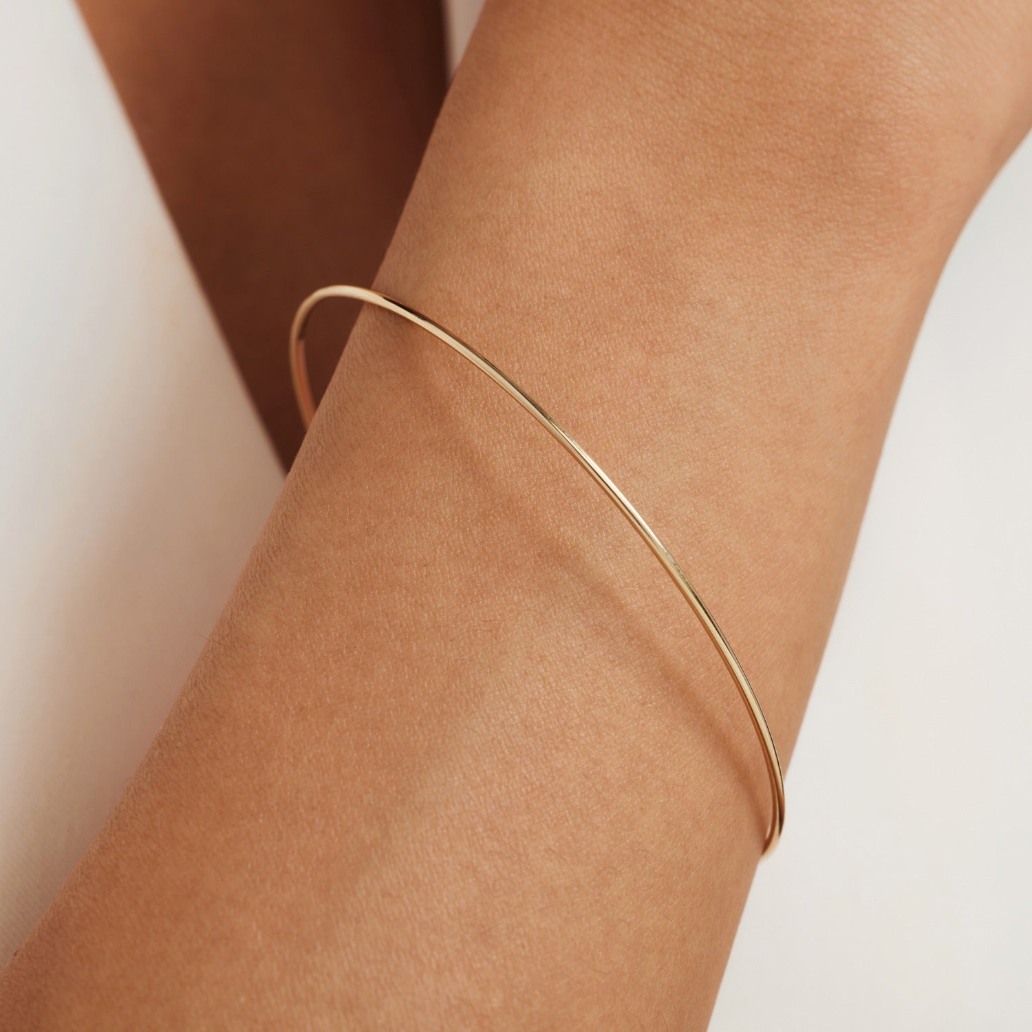 Rivoli Méline 14 karat gold bangle IB320141