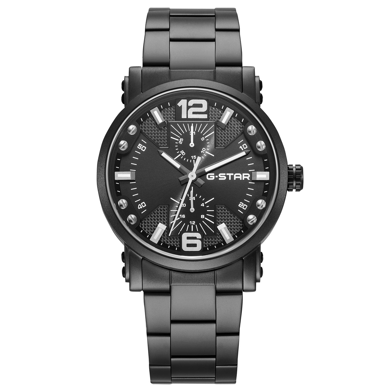 G-STAR Rovic Black Men's Watch GSW.509.08