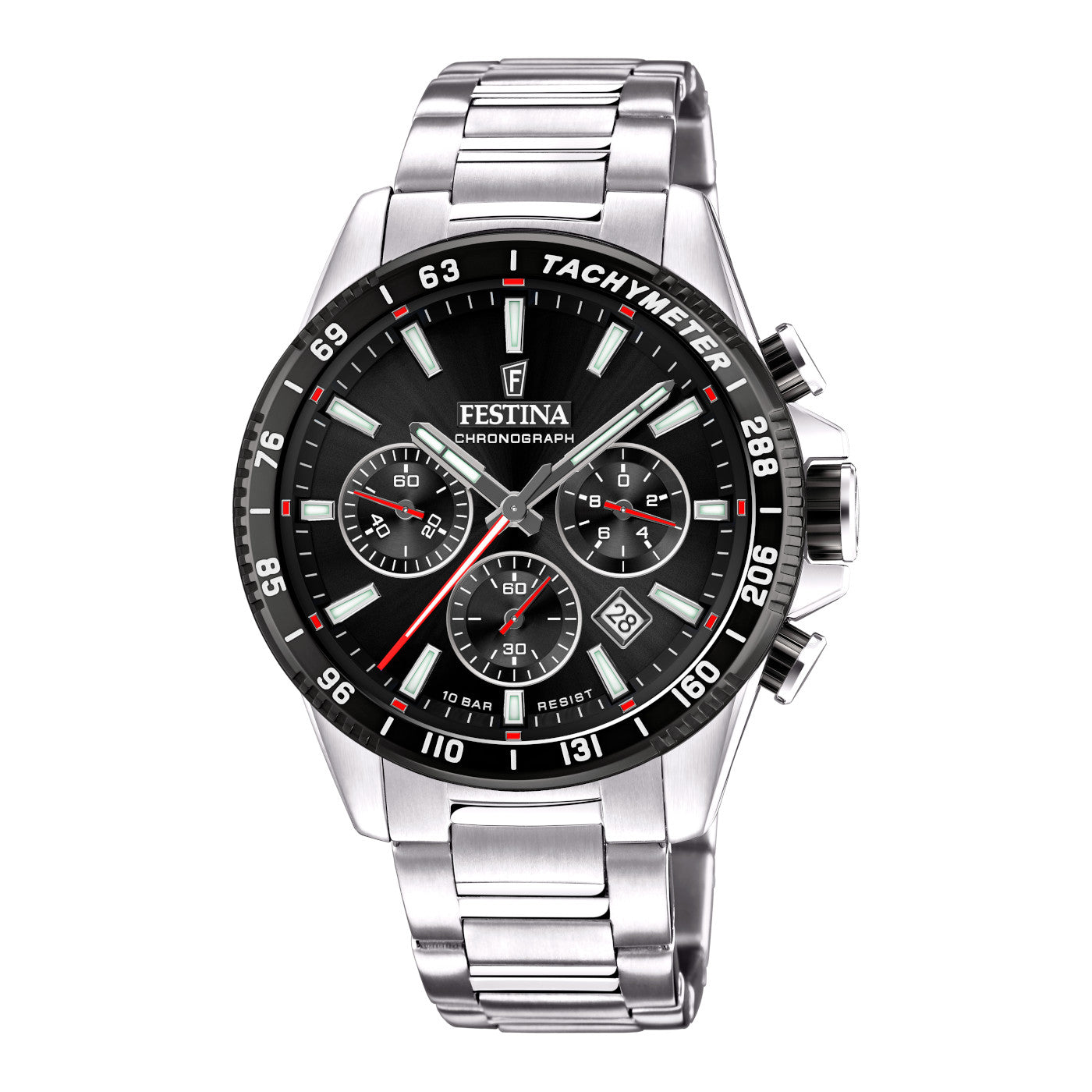 Festina Timeless Chrono Silver Watch F20560/6
