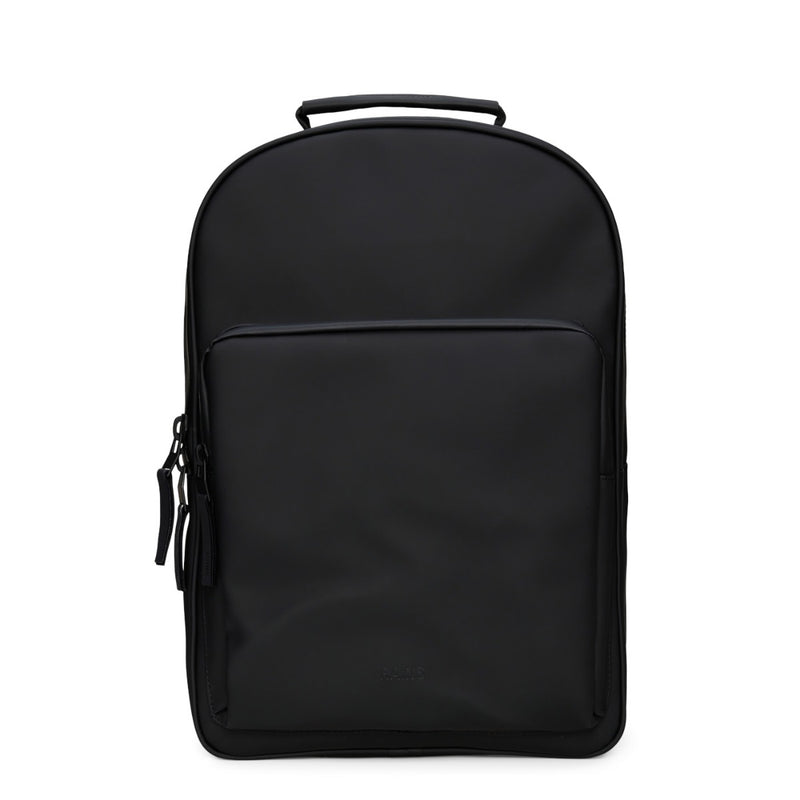 Rains Book Daypack Large Black Backpack R13680-01-zoom-