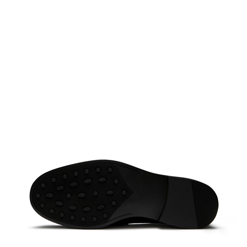 Isabel Bernard Vendôme Blandine Zwart en Wit Kalfsleren Loafers IB51015-10176-37-zoom-