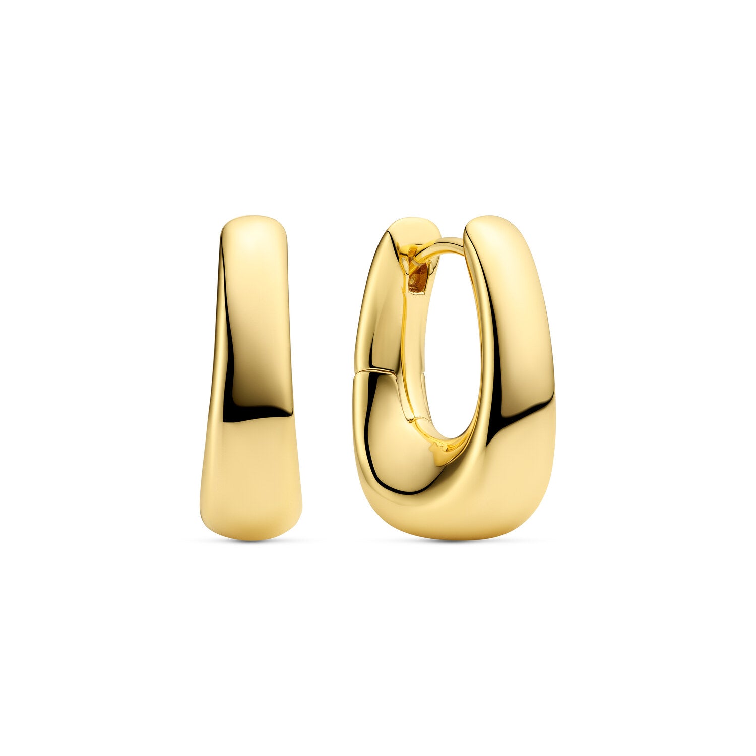 Sif Jakobs Gold Plated Borsa Pianura Piccolo Earrings SJ-E2620-YG