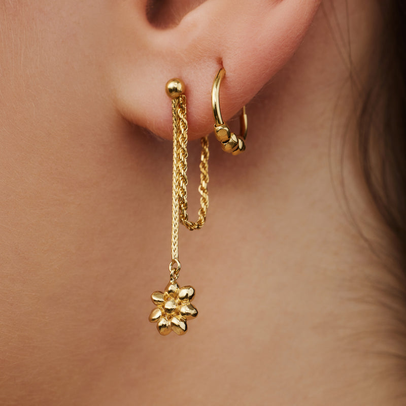 Violet Hamden Sisterhood Feminine 925 Sterling Zilveren Gold Plated oorringen VH360023-zoom-