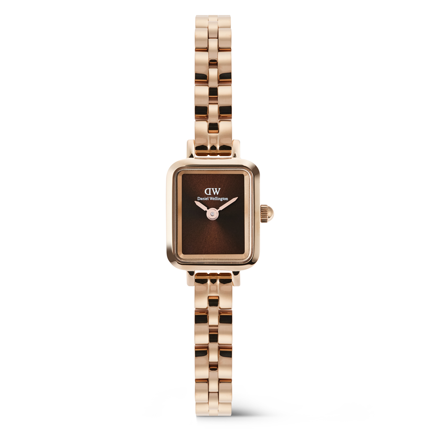 Daniel Wellington Petite & Quadro Mini Arch Amber Brown Women's Watch DW00100849