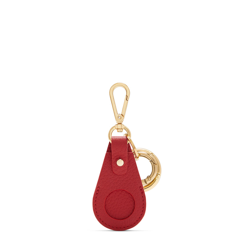 Isabel Bernard Honoré Filou Rood Kalfsleren Airtag Sleutelhanger IB66000-050-zoom-