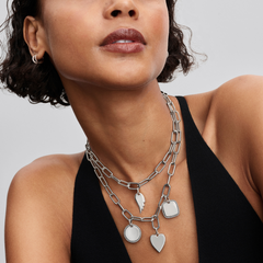 Pandora Moments 925 Sterling Silver Engravable Squared Charm 394009C01