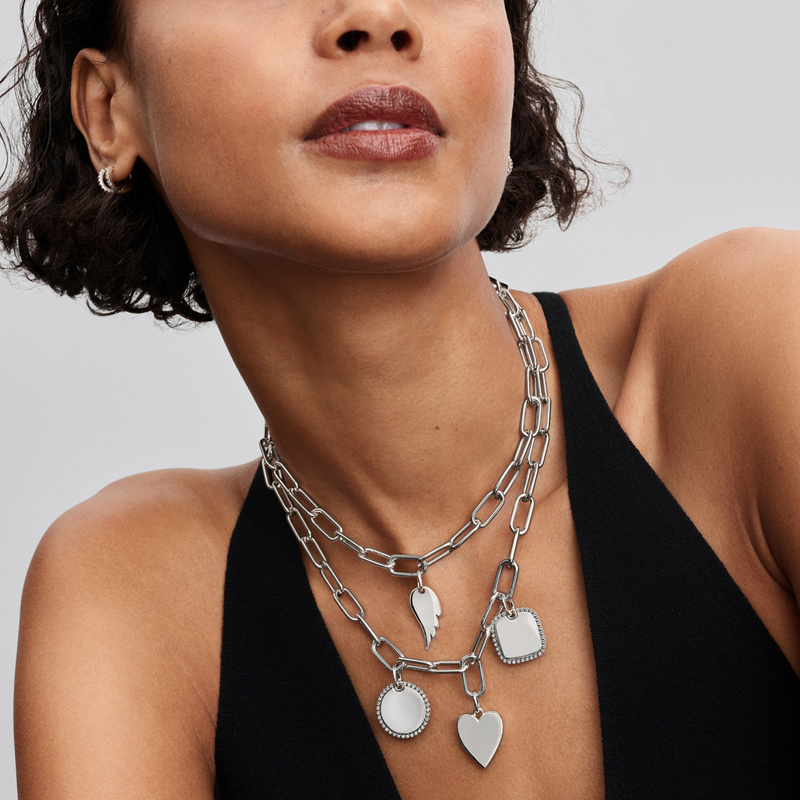 Pandora Moments 925 Sterling Silver Engravable Squared Charm 394009C01-zoom-