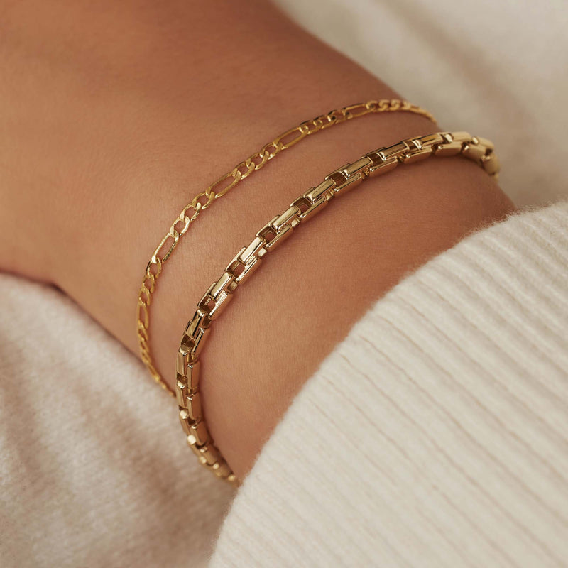 Isabel Bernard Aidee Gigi 14 Karaat Gouden Armband IB320086-zoom-