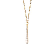 P D Paola New Essentials 925 Sterling Silver Necklace with Gold Plating CO01-973-U