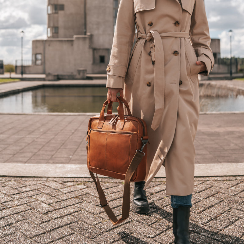 The Chesterfield Brand Calvi Cognac Leather Laptop Bag C40.103331-zoom-